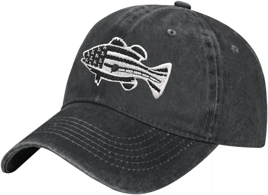 Fishing Themes, Fishing Lover Gift, Embroidered Hat for Men Women Dad Hat Baseball Cap Adjustable Unisex - Image 2