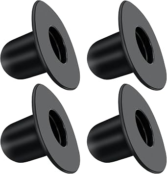 Pool Wall Plug Replacement for Intex Bestway Coleman Summer Escape Ground Swimming Pools Filter Pump Strainer Hole Plug Stopper 4 Pack Black
