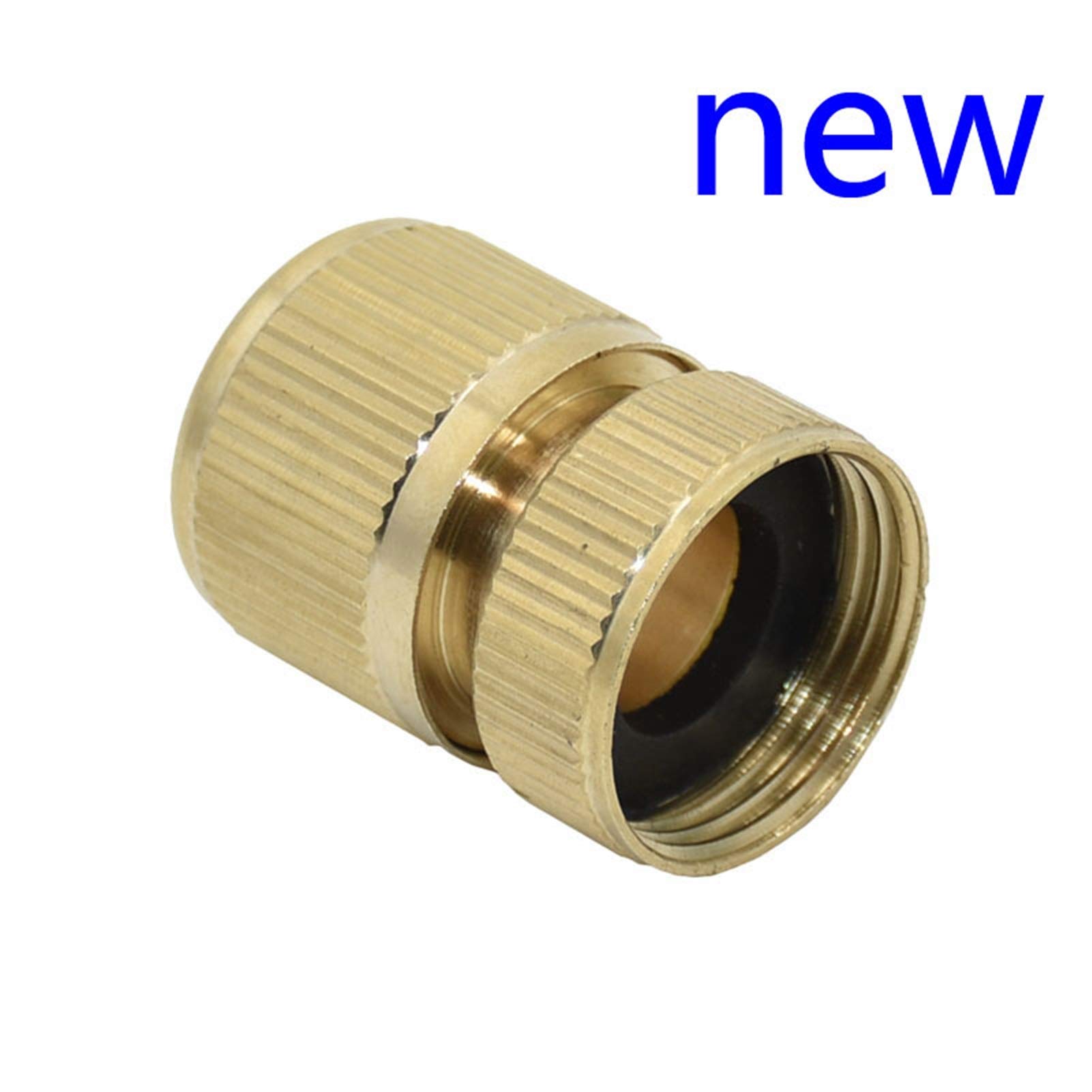 Accessori di giunzione per tubi flessibili Femmina G3 / 4 Connettore rapido Brass Autolavaggio Acqua Acqua Pistola for acqua 5/8 "Adattatore for connettore di irrigazione da giardino in rame 8pcs