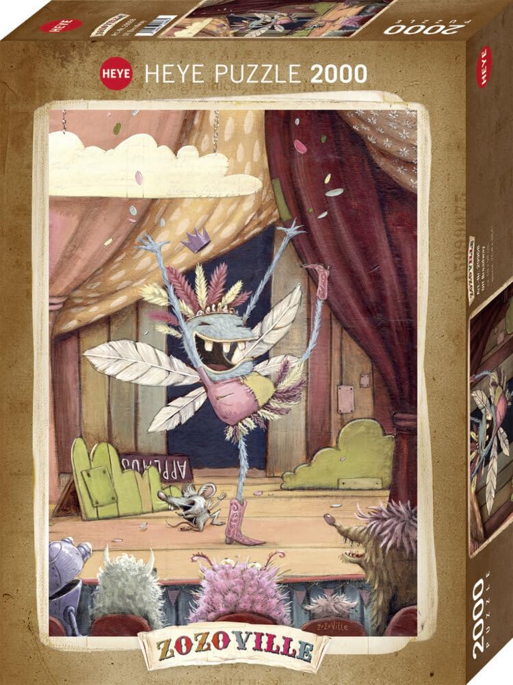 Heye Puzzle 2000 pièces : Zozoville : Broadway