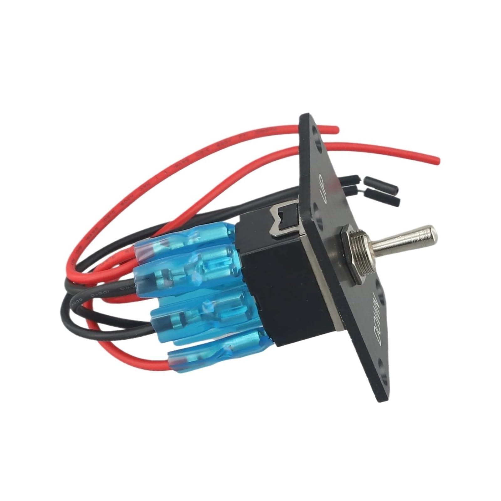 1 x przełącznik przełącznikowy z panelem kombinowanym 6-pinowy z przewodem 3-pozycyjnym (ON)-Off-(ON) / UP/Down Polarity Accessories