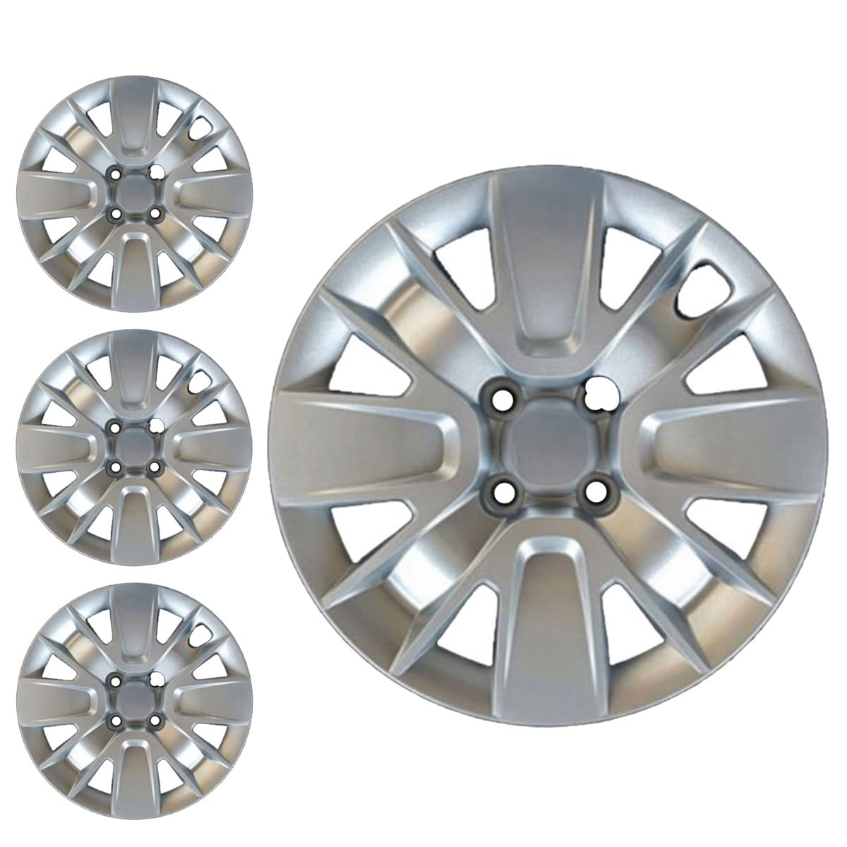 SERIE 4 BORCHIE - 4 COPRICERCHI COPPE RUOTA 14 PER FIAT PANDA 12-> TIPO C