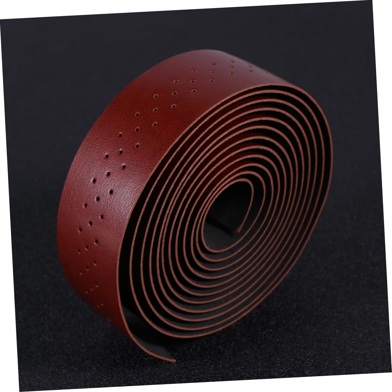 VANZACK 3sets Manubrio Pu Pelle Nastro Antivibrazione Per Bici Resistente All e Antiscivolo Installazione Facile Adatto Per Bici Da Strada e Mountain Bike Marrone