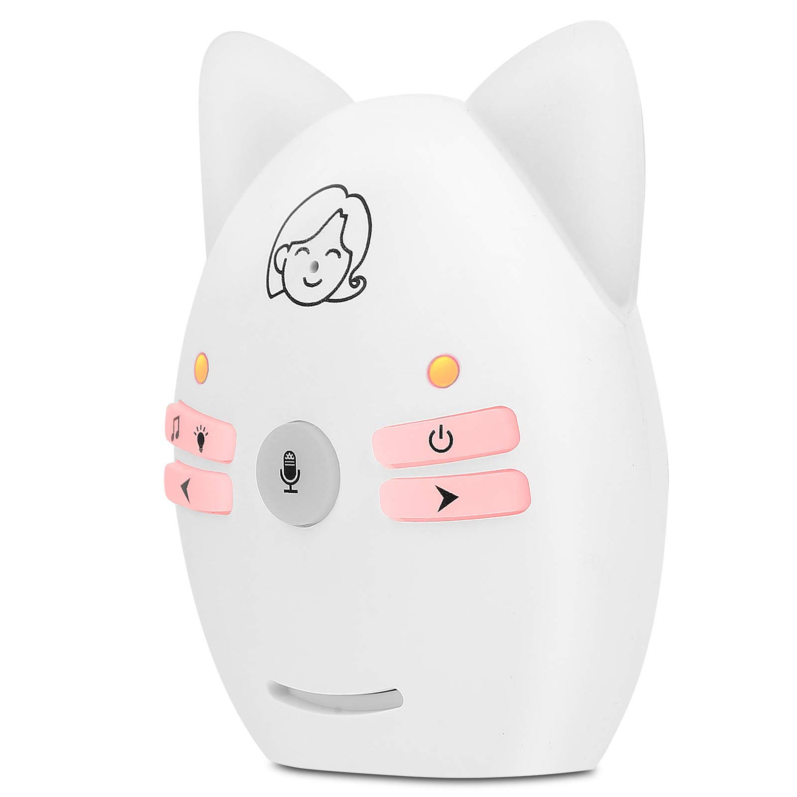 Baby Monitor, monitor telecamera di sicurezza con luce notturna, digitale per piccolo animale domestico (monitor di lingua)