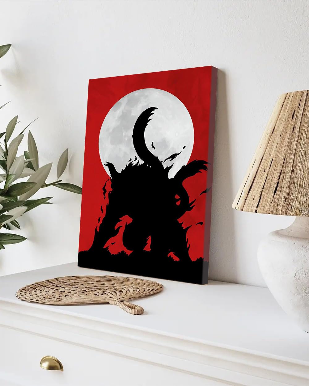 GADGETS WRAP Canvas Gallery Wrap Framed for Home Office Studio Living Room Decoration (9x11inch) - Matatabi