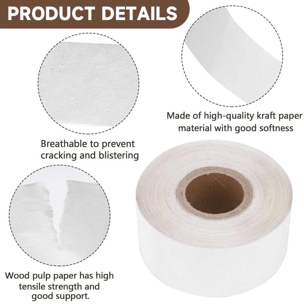 BORDSTRACT Hot Stamping Foil Papel Cuero Tela Paquete Caja Decoración Accesorios 3cm Ancho 120 Metro Longitud para Hot Stamping de Papel, Cuero, Plástico, Madera, Tela(Blanco)