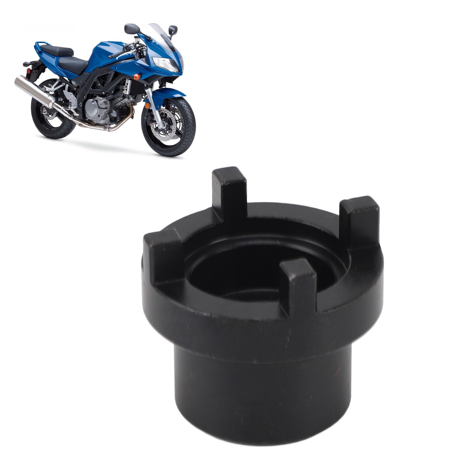 Attrezzo per Dado Perno Forcellone 09940‑14940 Rimuovi lo Strumento per Dado di Bloccaggio di Ricambio per Suzuki DL1000 DL650 DL650A GSXR1000 GSXR600