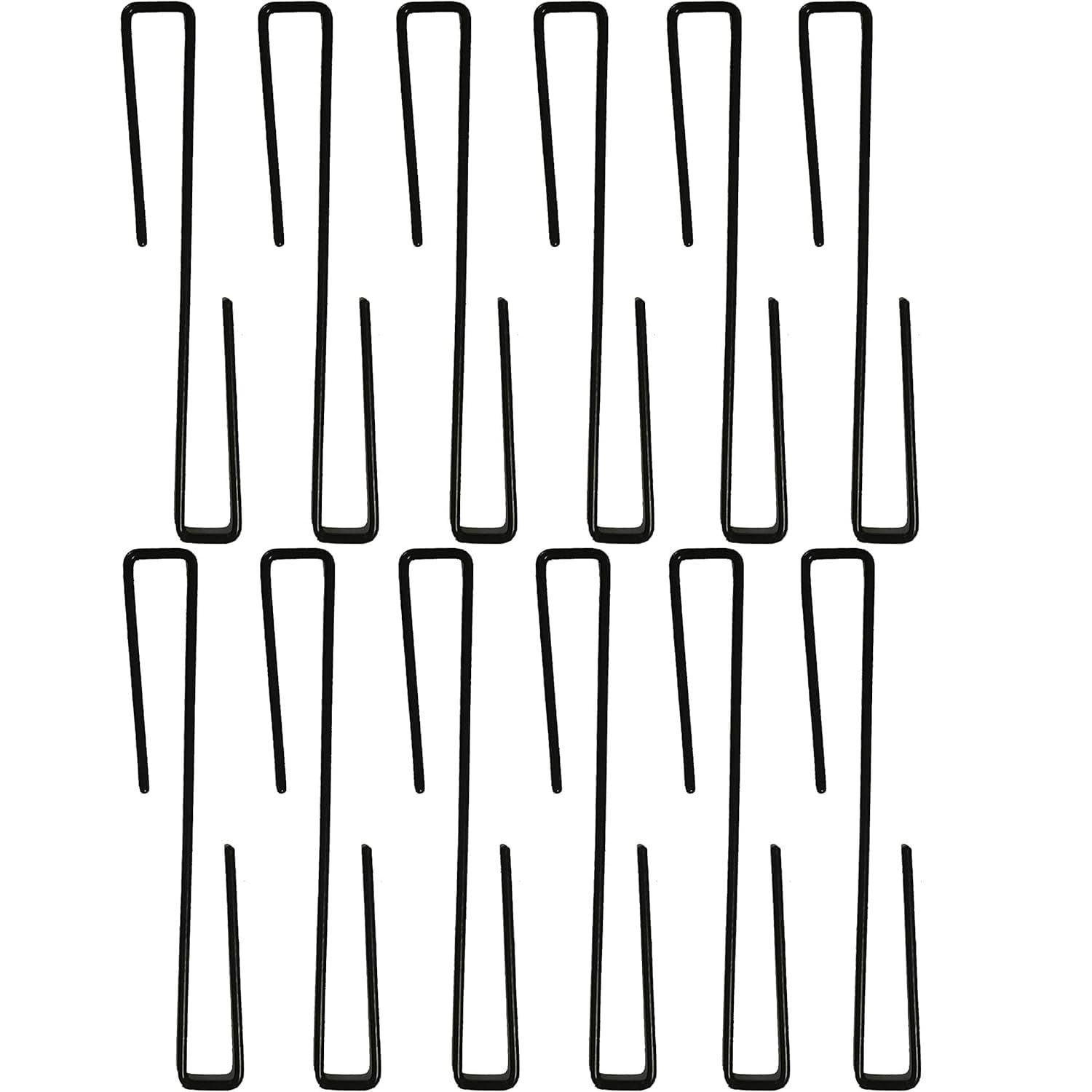 SAFETY STORAGE Handgun Hanger - Made in USA - Original Pistol Organizer Hooks for Shelf, Rack, Cabinet or Display for 22 Caliber and Up - Vinyl Coated American Steel