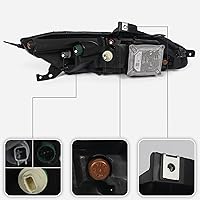 Vista 4 de FIONE Luz diurna DRL para Jeep Cherokee 2014 2015 2016 2017 2018 LED luces intermitentes antiniebla par lado conductor y pasajero