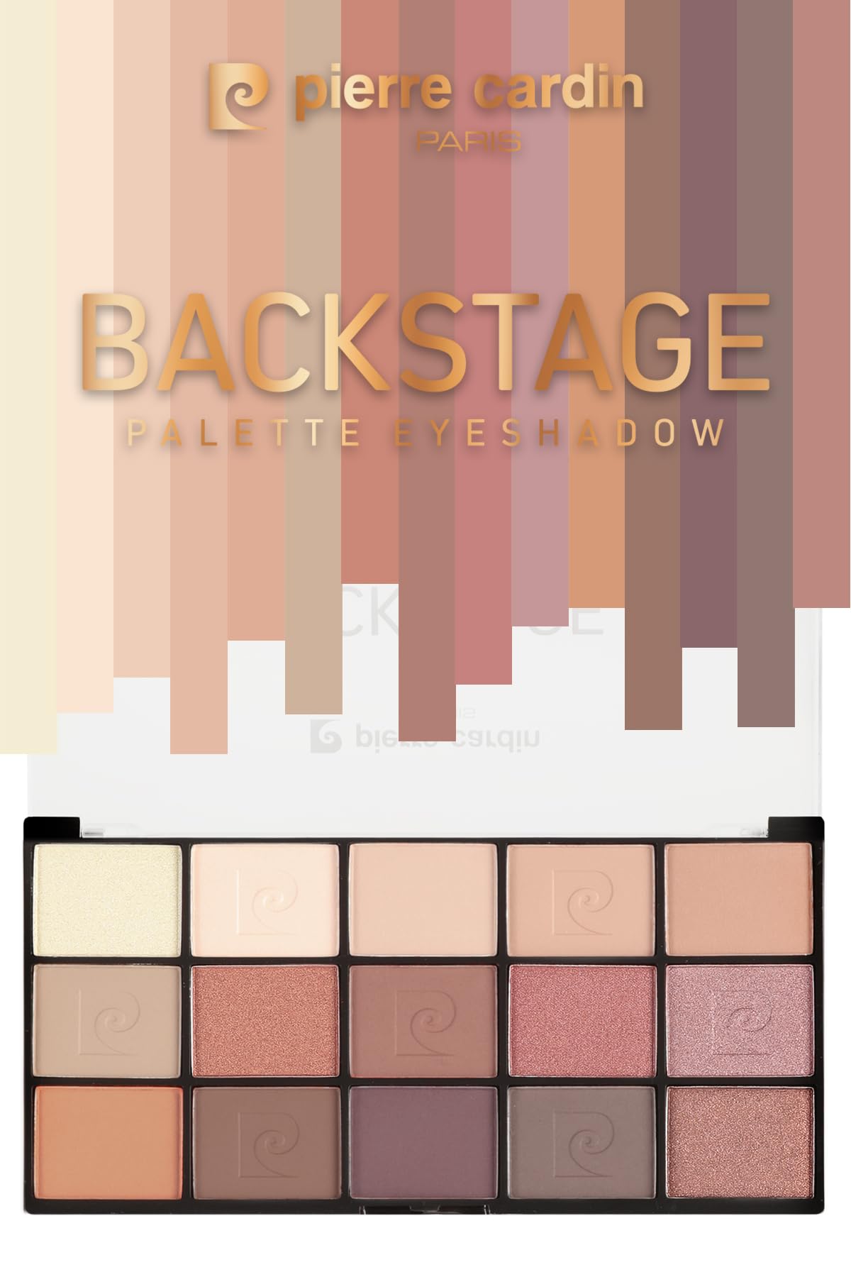 Pierre Cardin Backstage Mocca Eyeshadow Palette - Far Paleti (15’li)