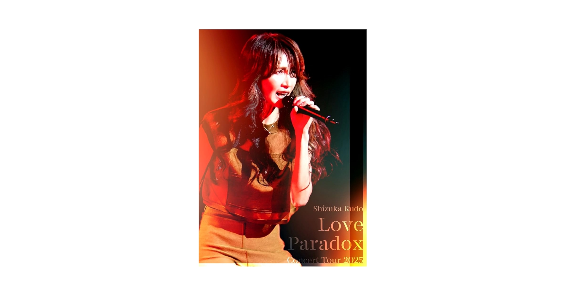 Amazon.co.jp: Shizuka Kudo Concert Tour 2025 Love Paradox（通常盤