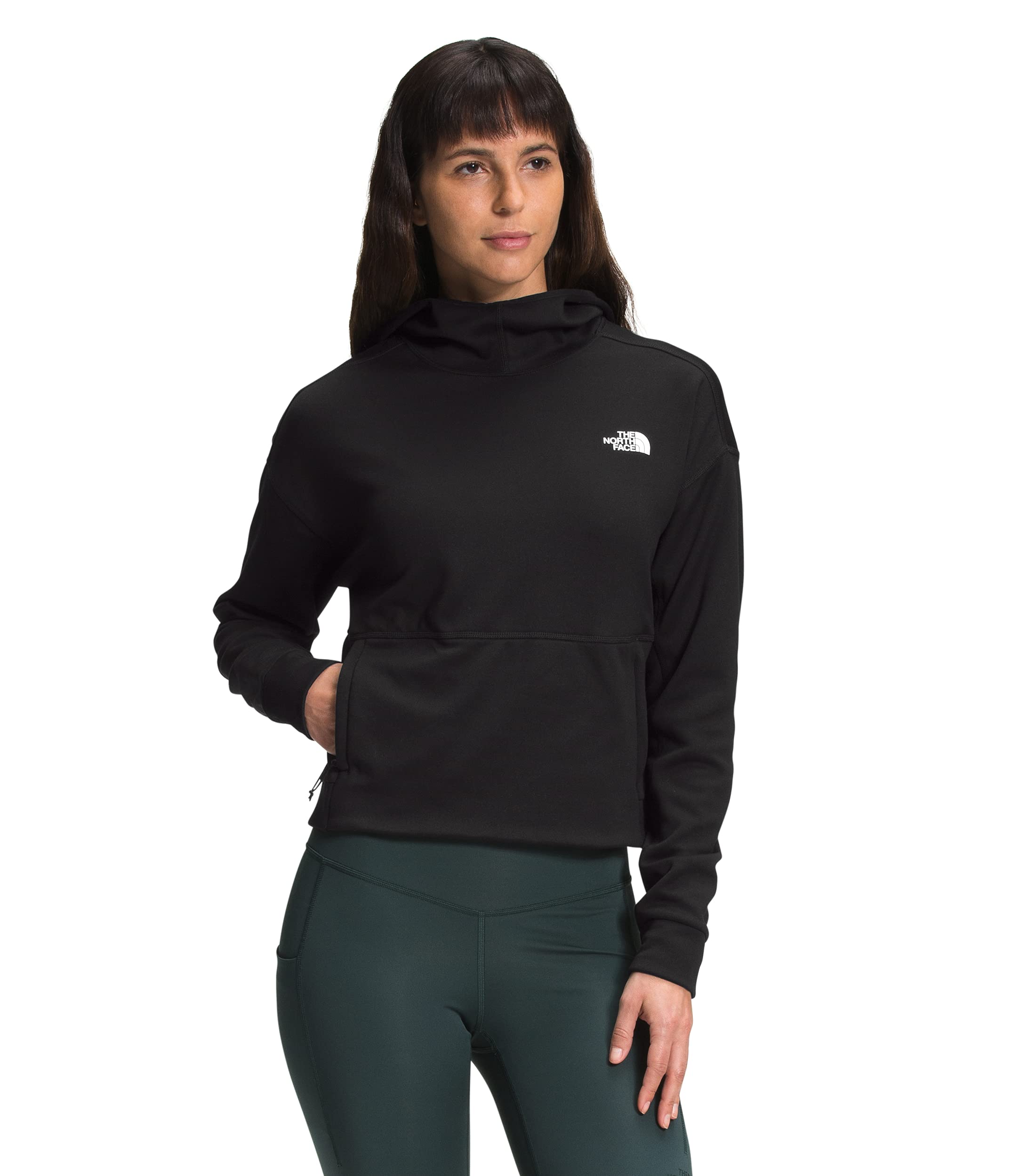 Photo 1 of THE NORTH FACE Canyonlands Pullover Crop Womens Fleece X-Large Tnf Black