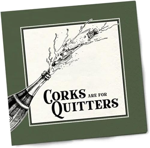 Miniatura 63 de Twisted Wares - Divertidas servilletas de cóctel - Perfectas para cualquier celebración de 5 x 5 pulgadas (paquete de 20) (por favor, mezclar) POR