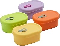 Vista 14 de Premium hecho en Corea contenedor de alimentos de silicona hermético con ventilación de vapor – sin BPA, a prueba de fugas, apto para microondas