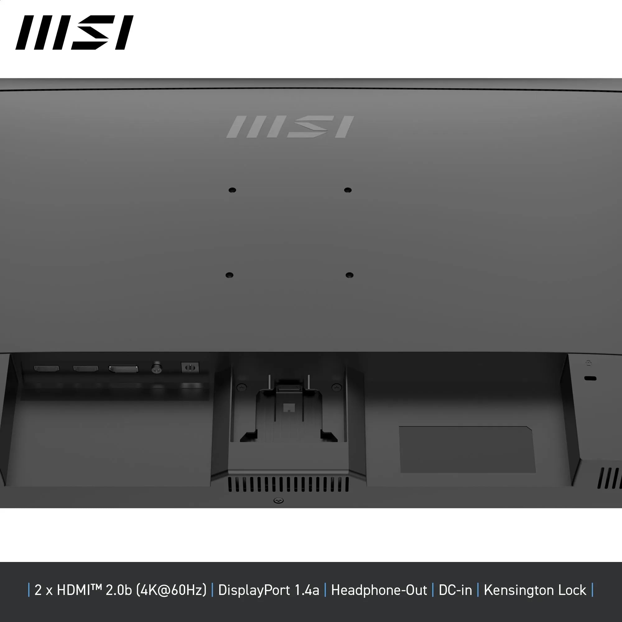 MSI Pro MP273U Écran Professionnel 27" UHD