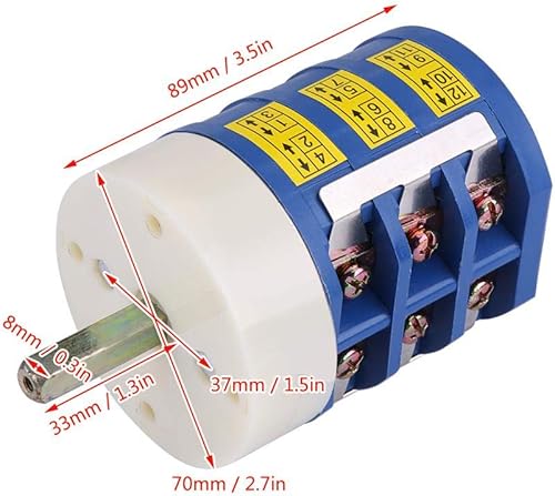 Miniatura 7 de Interruptor cambiador de neumáticos, Fydun 220V/380V 40A, motor de máquina cambiadora de neumáticos de avance y reversa, interruptor de pedal de