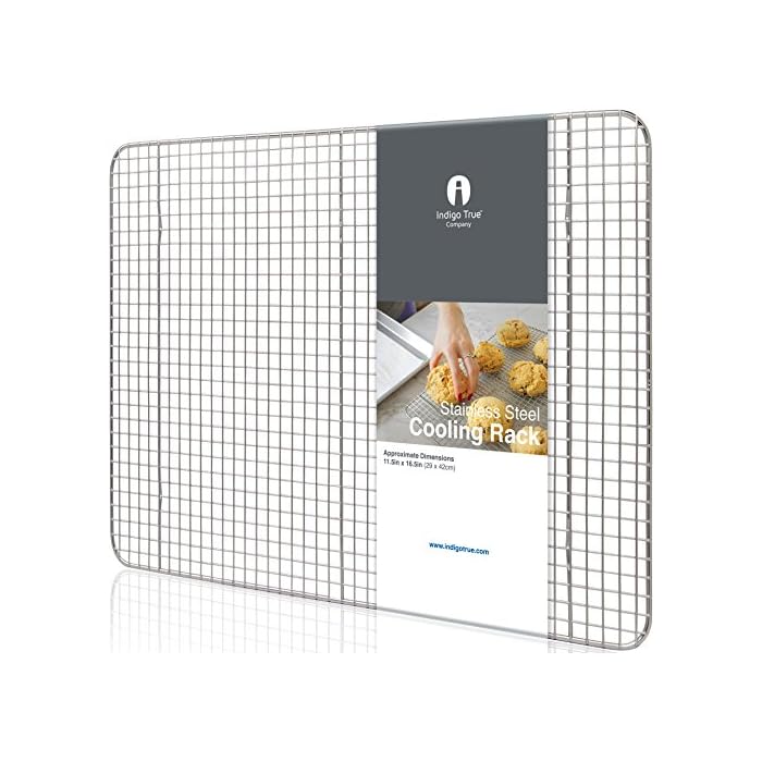 Buy Stainless Steel Cooling Rack Half size Commercial Grade Metal 11.