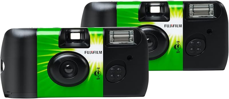 Cámara de un solo uso Fujifilm QuickSnap Flash 400, paquete de 2