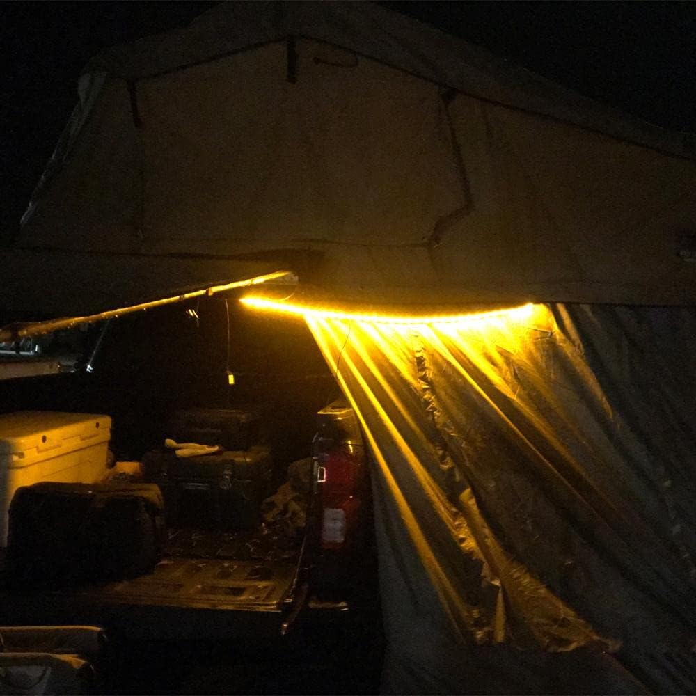 Tuff Stuff Overland LED Light Strip 12v for Rooftop Tent White