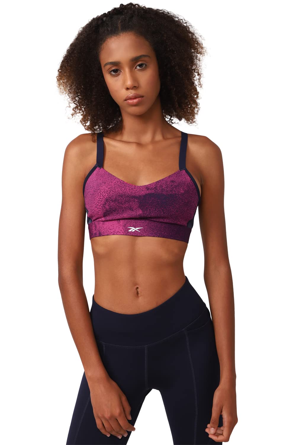 reebok Women's Polyamide Lightly Padded Wire Free Standard Sports Training Bra-picture-51