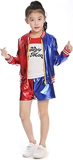 Costume Bay Harley 3pc Costume Set - Jacket, T-Shirt, and Shorts for Cosplay, Halloween, Book Week, Themed Parties, Dress-...