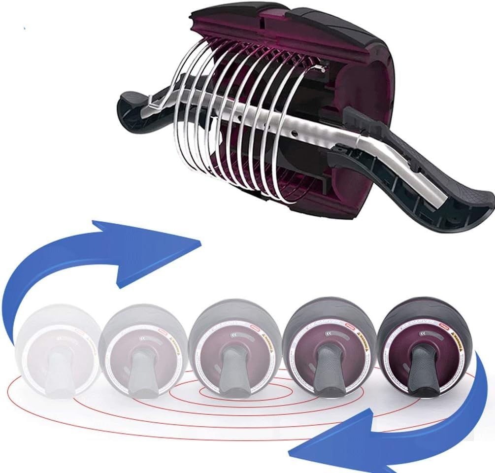 Koło rolkowe Abs Automatische Rebound Oefeningsroller Meerdere hoeken Core Workouts Wiel Abdominale Ab Roller Wiel Lichaamsvorming Prezent