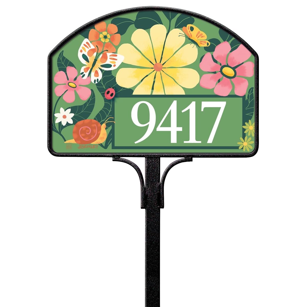 Jennifer Brinley Garden Groove Yard DeSign 14" x 10"
