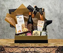 Cesta de Presente Luxo Vinho Italiano Amarone Presente Aniversário Comemoração Mulher Mãe Chefe Esposa Namorada Homem Chefe Namorado Pai Corporativo Cliente