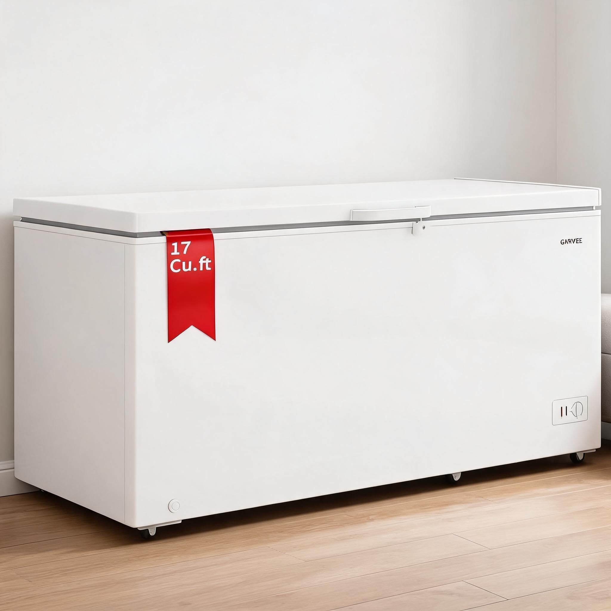 PeacefulHues bHc-iE-y-Yp2mPqGJ3fzM 17 cu ft Convertible Chest Freezer White