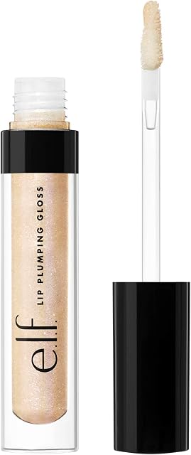 Lip Plumping Gloss, Hydrating, Nourishing, Invigorating, High-Shine, Plumps, Volumizes, Cools, Soothes, Pink Sugar 2.7ml