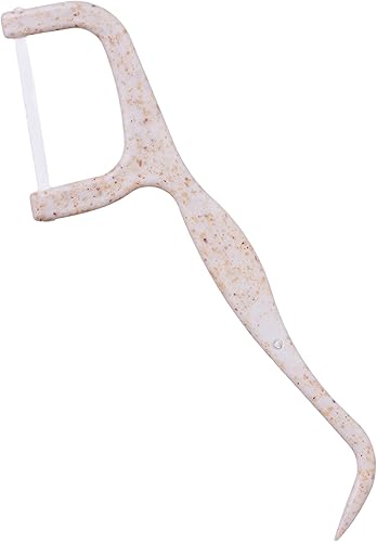 Miniatura 4 de Bleeker and Rowe - Púas de hilo dental biodegradables envueltas individualmente, paquete de 150 hilos dentales ecológicos (hilo dental)