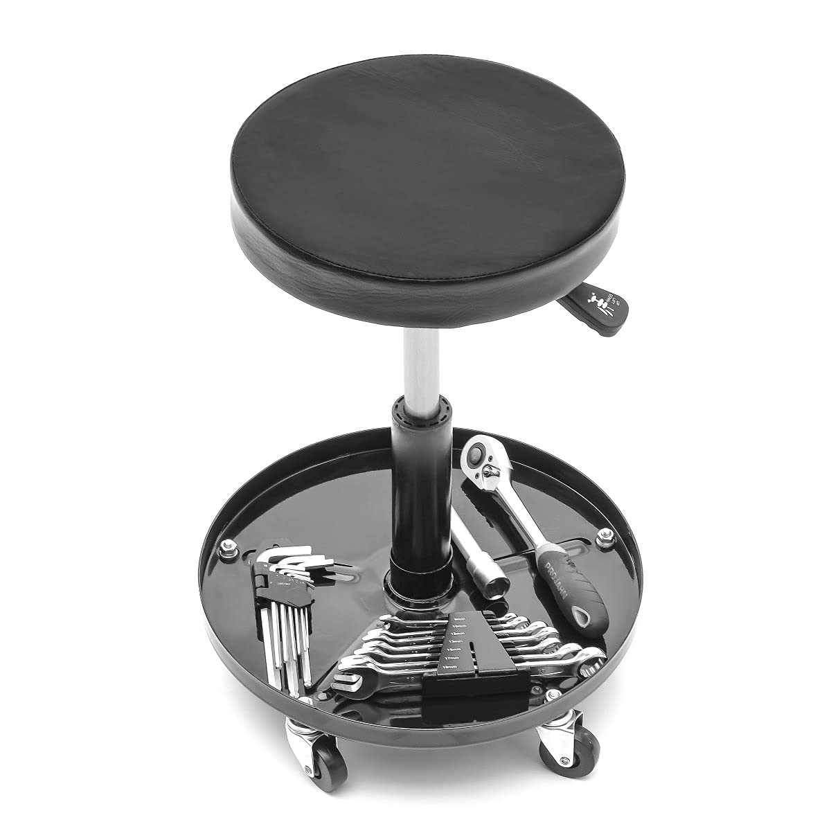 Set Destalonadora de neumaticos Moto + Cuchara neumatico + Silla Camilla Taller