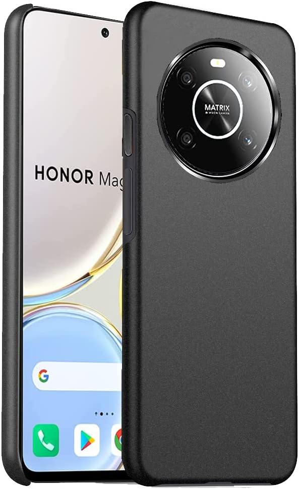 GAPlus Honor Magic 4 Lite Case Ultra Slim Thin Armour Hard Case Matte Rubberized Cover For Honor Magic4 Lite (Black)