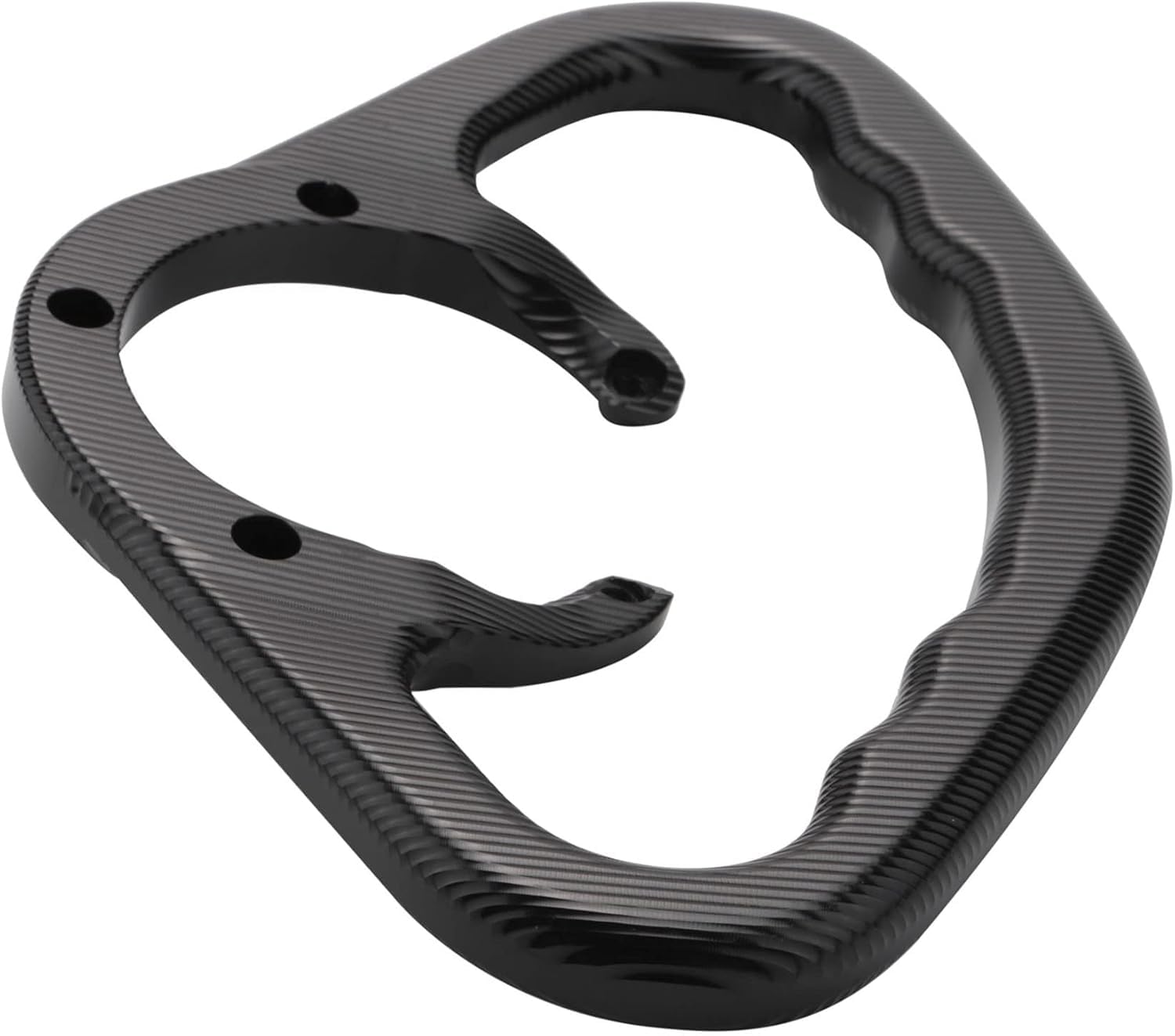 Motorrad Beifahrer Handgriff Tank Haltegriff Armlehne für Z800 Z1000 ZX6R ZX10R schwarz