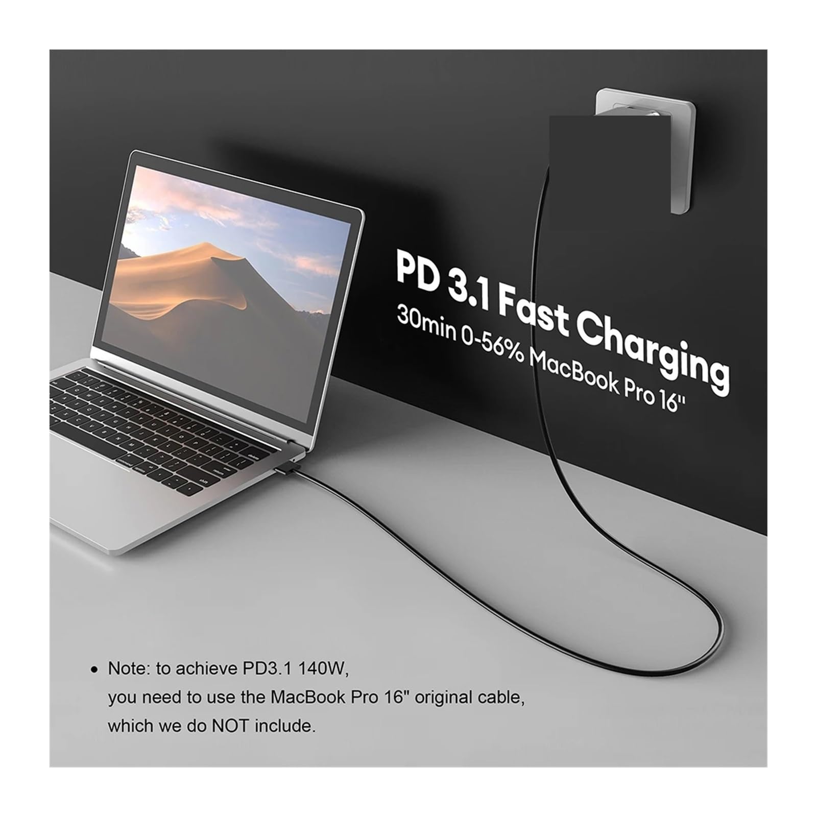 Ładowarka PD3.1 240 W Szybka ładowarka biurkowa GaN3 Stacja ładująca USB typu C 140 W PD PPS Uniwersalna kompatybilność