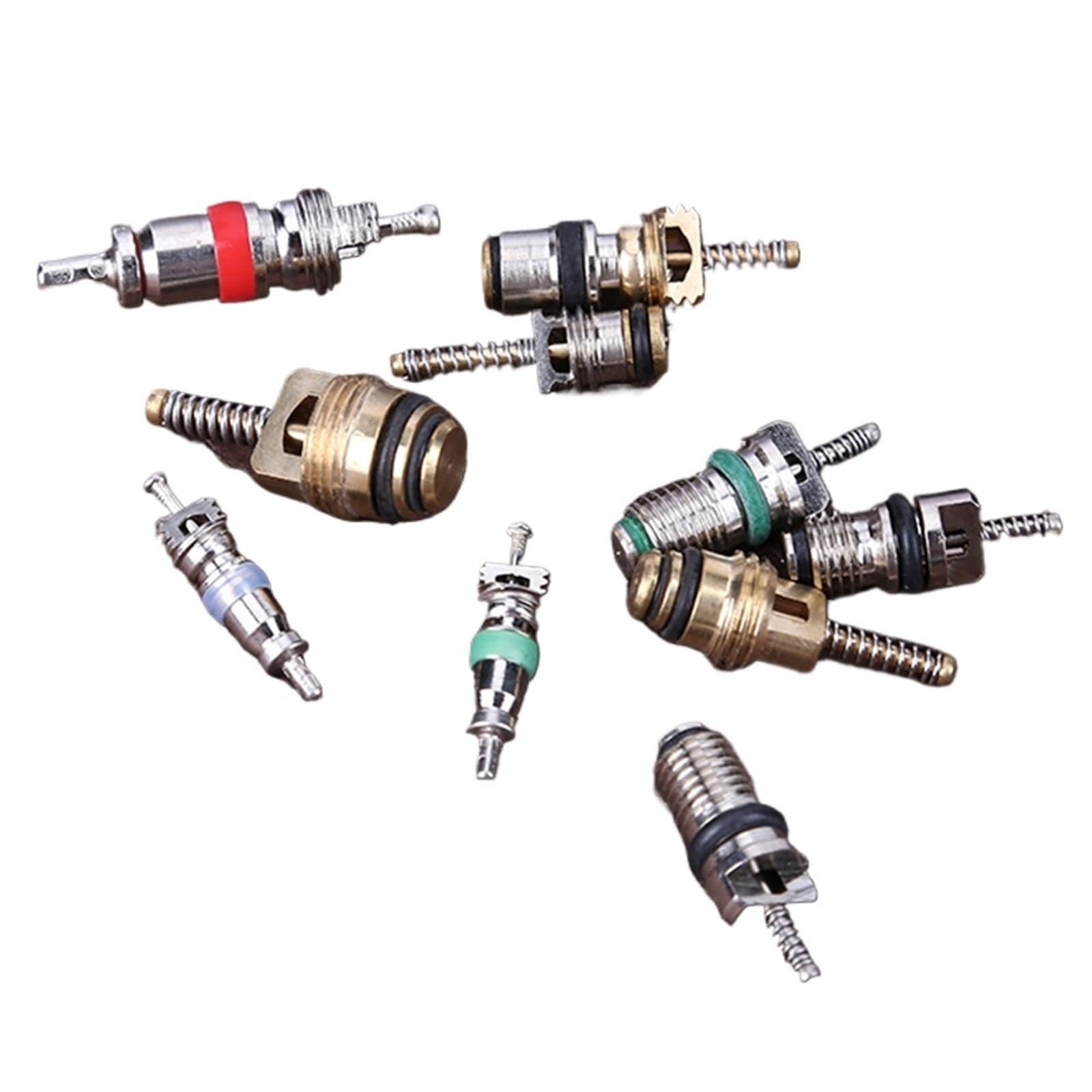 1 Uds. Kit de removedor de servicio de sistema A/C de núcleo de válvula automotriz de aire acondicionado de coche núcleo de válvula de aire acondicionado pequeño/grande