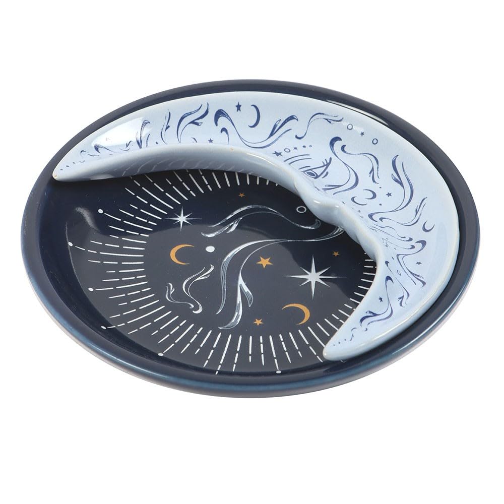 Something Different - Trinket Dish - Stacking Moon Design - Blue