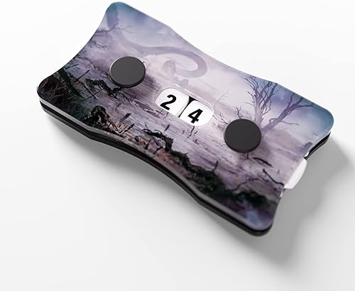 Miniatura 5 de Conteadores de doble vida  Diseño de llanuras de doble esfera  Cuenta la vida o los puntos de victoria  Uso con juegos de mesa juegos de cartas