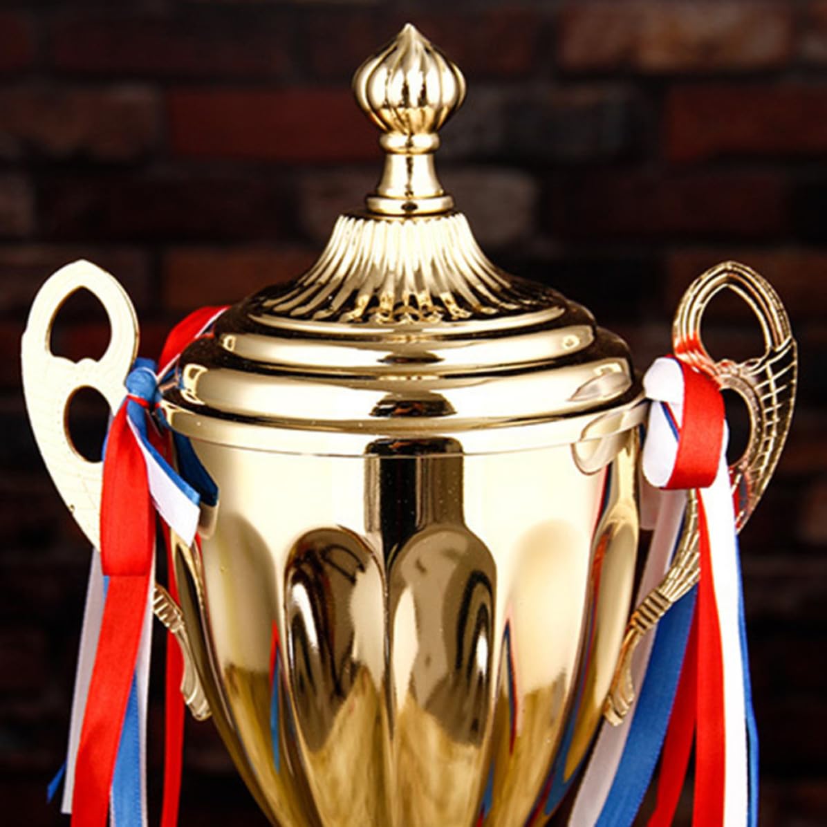 YARNOW Gran Trofeo Deportivo de Metal Dorado para Ceremonia y Competición Función de Premio y Reconocimiento