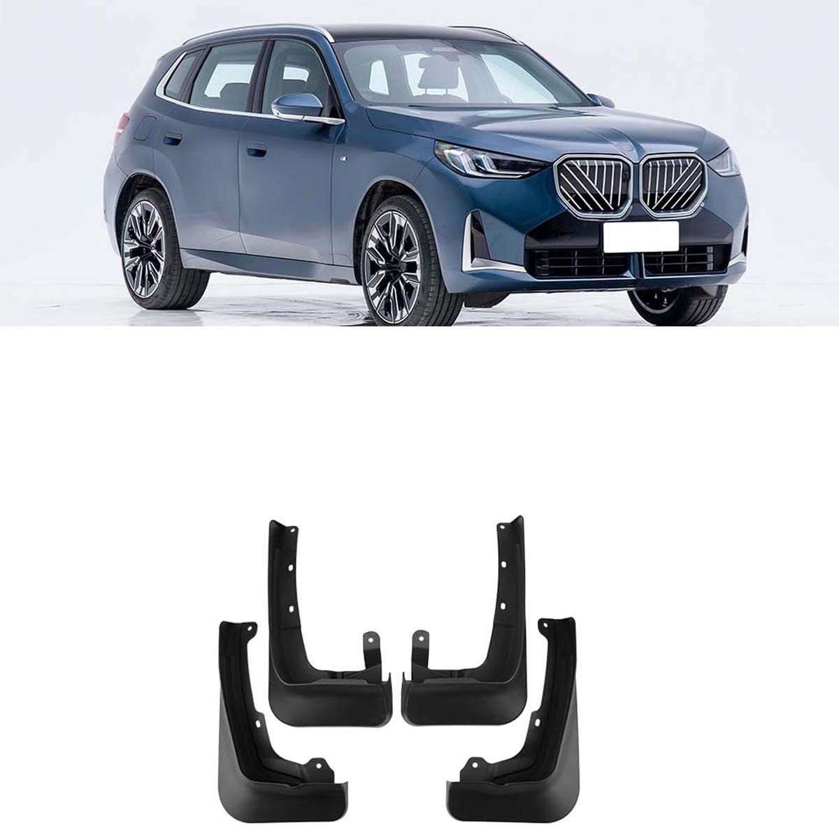 Faldones para el barro premium para BMW X3 2025 con ajuste a medida de alta resistencia