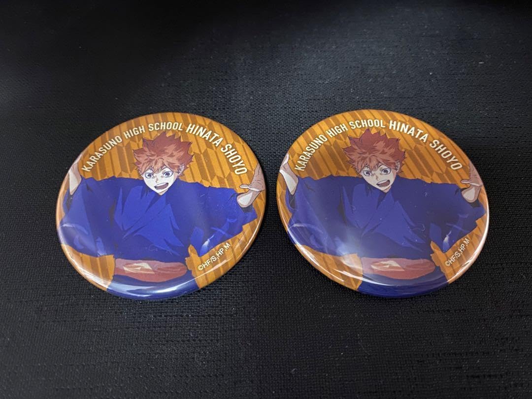 ハイキュー 秋の収穫祭 缶バッジ 日向 【公式通販】