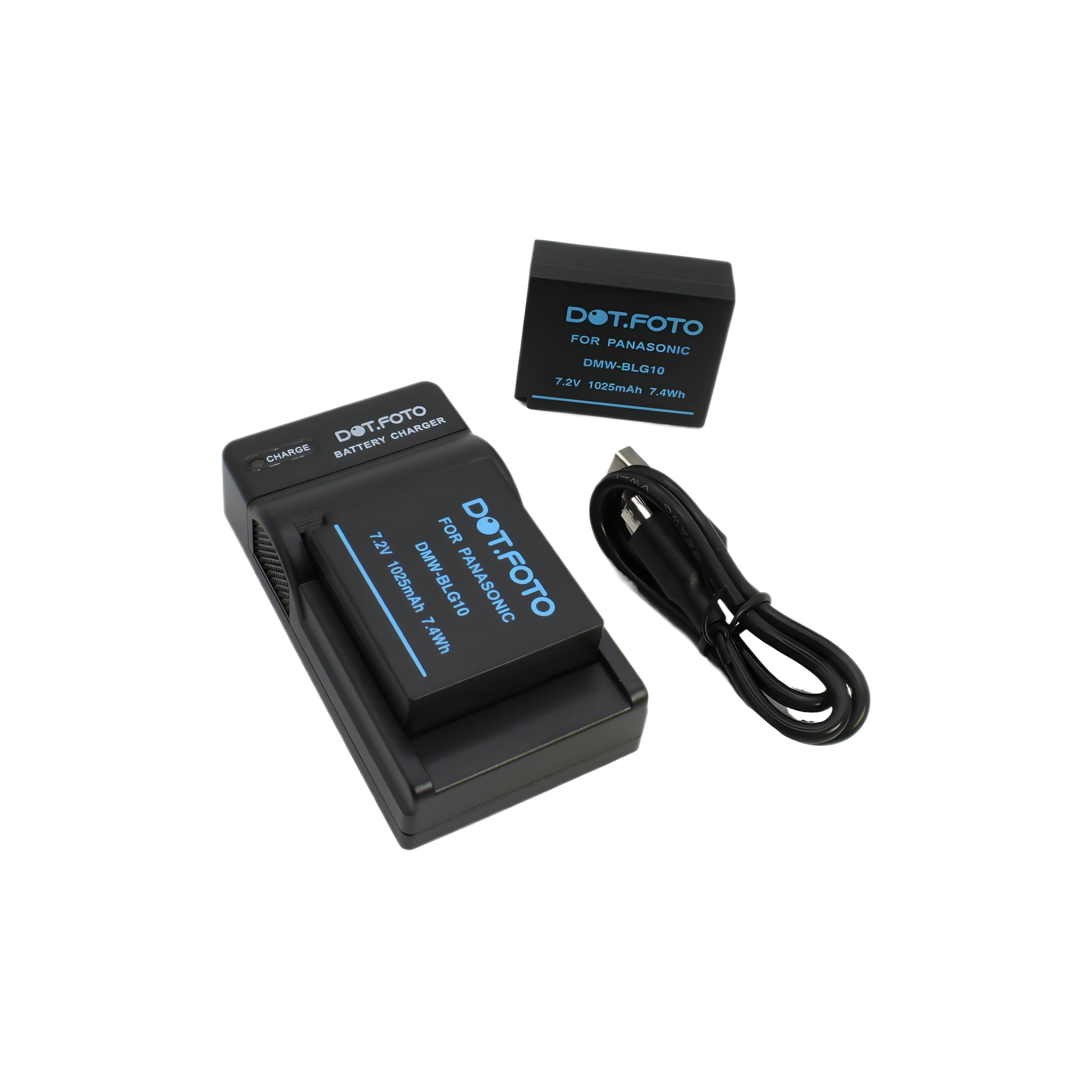 2 Batterie DMW BLE9E DMW BLG10 Da 1280 MAh E Doppio - Foto 10