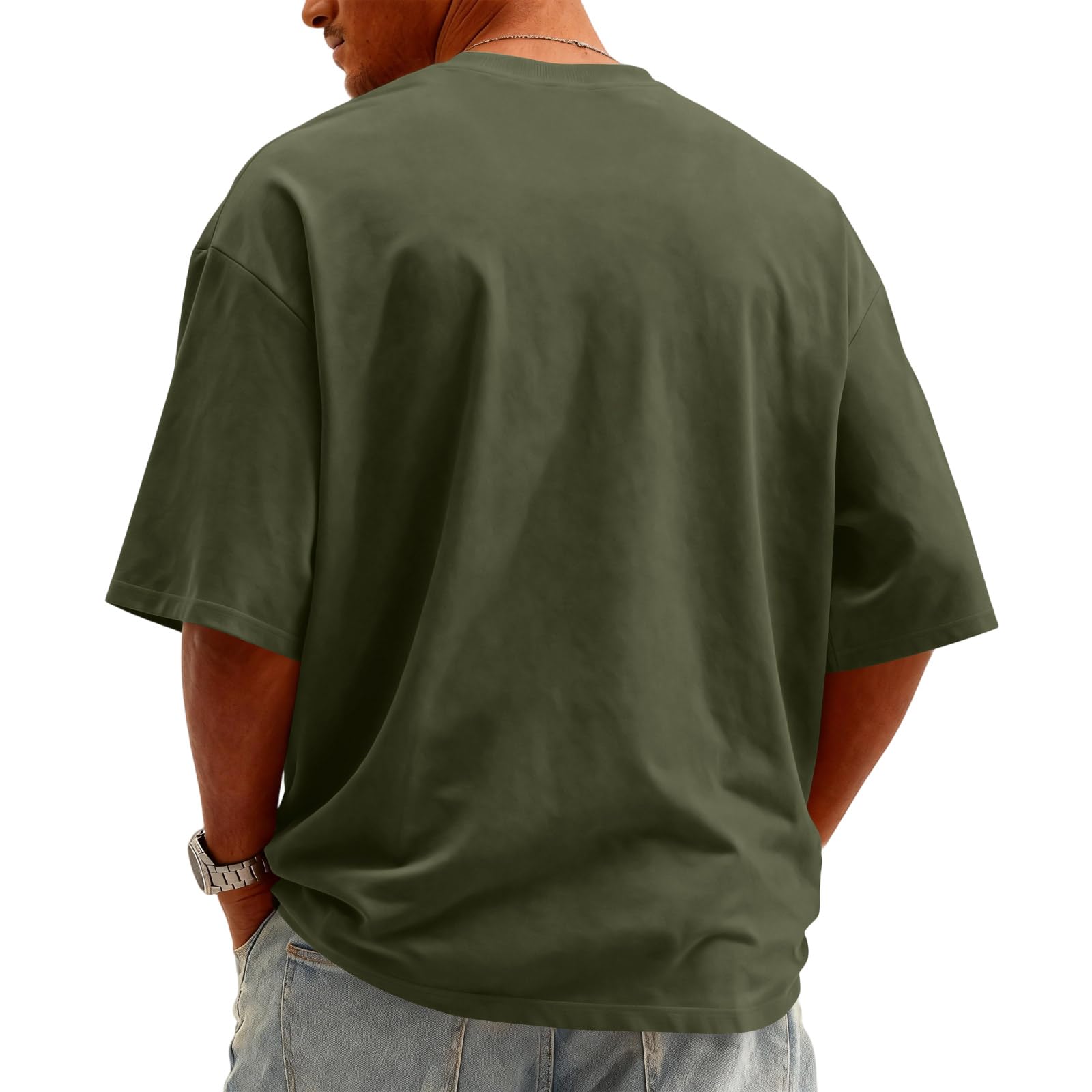MOKBAY Camisetas Manga Corta Hombre Basicas Slim Fit Cuello Redondo Trabajo Transpirable Camiseta Hombre Running Casual Deportiva Verano Camisetas