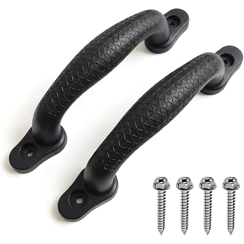 Playground Safety Handles, Non‑Slip Grab Handles for Playhouse Treehouse Climbing Frame Swing Set Indoor Outdoor, 2 Pack
