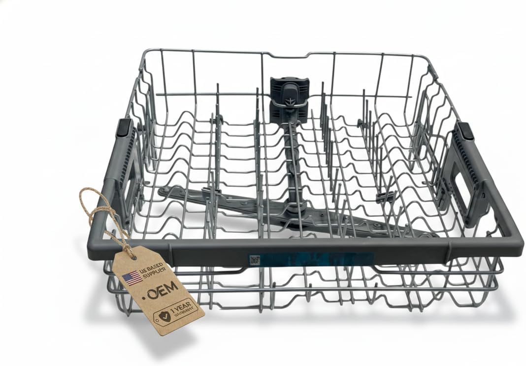 US-Based Supplier – Original AHB73249230 Upper Dishrack Assembly & Dishwasher Spray Arm – Replaces AHB73129208, AHB73249204, AHB73249225 – Fits Select LG Dishwasher Models
