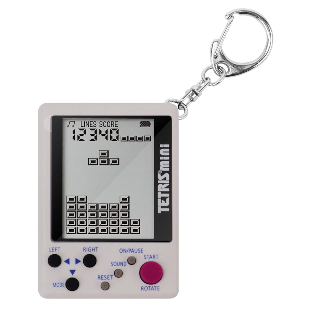Amazon | 【テトリス社公式ライセンス製品】キーホルダー型携帯