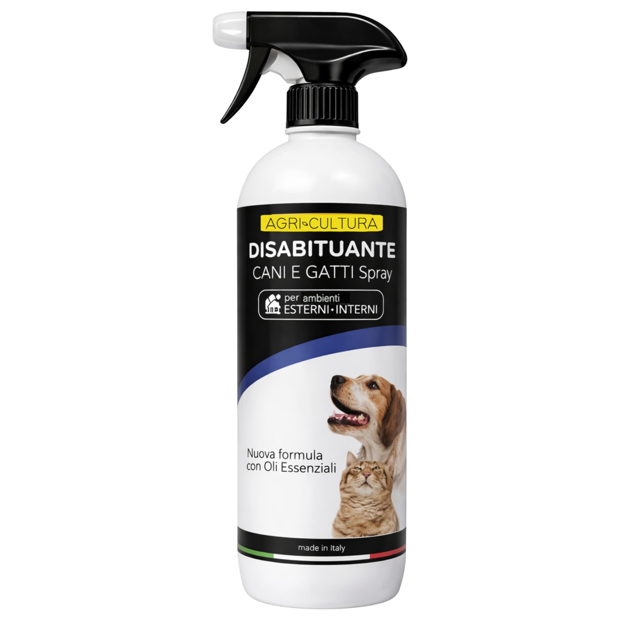 AGRI-CULTURA® | Ahuyentador para perros y gatos 1L antiorina | Repelente para perros y gatos antiorina listo para usar | Barrera natural para desacostumbrar a perros y gatos en casa y jardín.