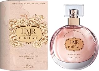 Hair Perfume, Pheromone Hair Mist for Women – Long-Lasting Floral Rose Fragrance – Strengthens & Conditions Hair – Suitable for All Hair Types(pink)