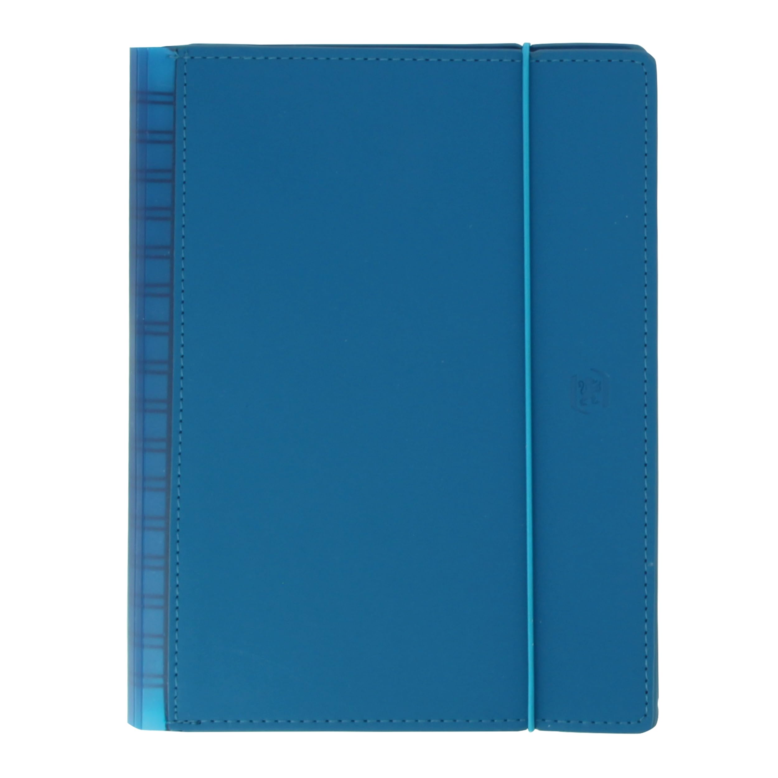 Oxford MyFab 2026 Day Per Page Diary, A5, Includes Cover with Extra Hard Cover and Spiral Refill, Spanish, Blue