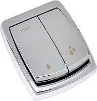 Docol Acabamento para Válvula de Descarga Salvágua Box - Cod.Novo: 90005668006 Cod.Antigo: 00566806